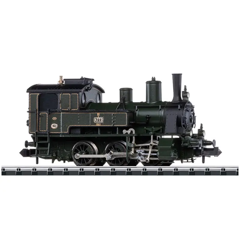 Locomotive à vapeur de classe R 3/3 ép. II digitale sonore - N 1/160 - MINITRIX 16332