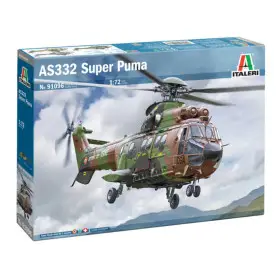 Hélicoptère AS332 Super Puma - échelle 1/72 - ITALERI 91096