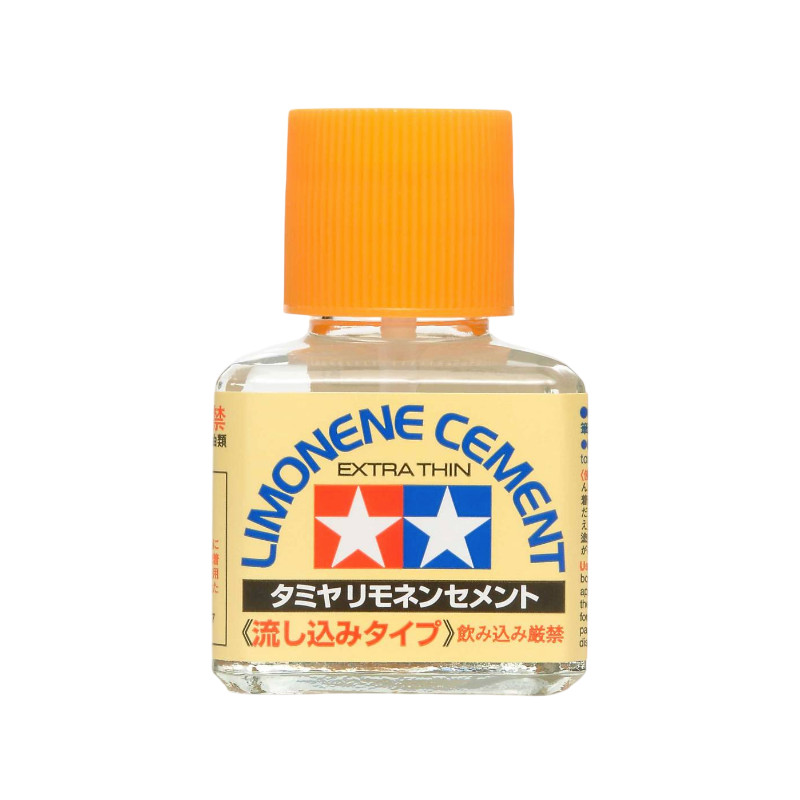 Tamiya Cement odeur citron - Colle Pinceau 87134