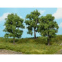 4 arbres fruitiers 8 cm échelle - HO - N - HEKI 1716
