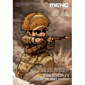 Soldat de l'Armée populaire de libération chinoise (modèle cartoon) - MENG MOE-007