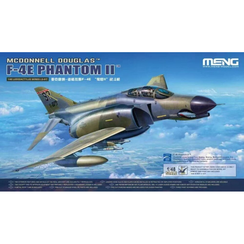 McDonnell Douglas F-4E Phantom II - 1/48 - MENG LS-017
