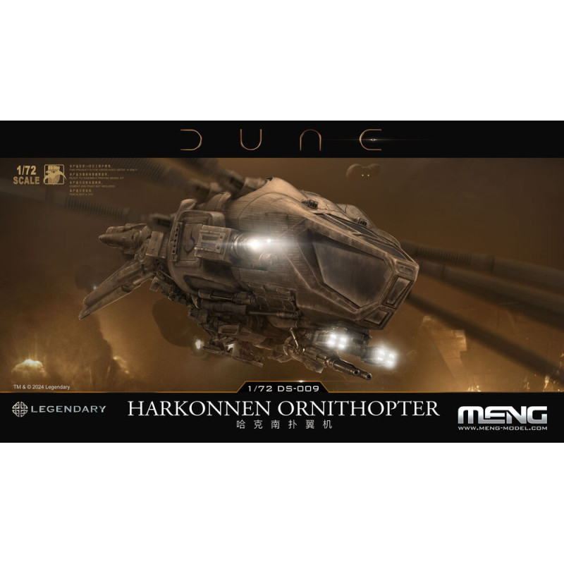 Dune Harkonnen Ornithopter - 1/72 - MENG DS-009