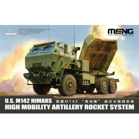 Système de roquettes d'artillerie à haute mobilité HIMARS M142 américain - 1/72 - MENG 72-004