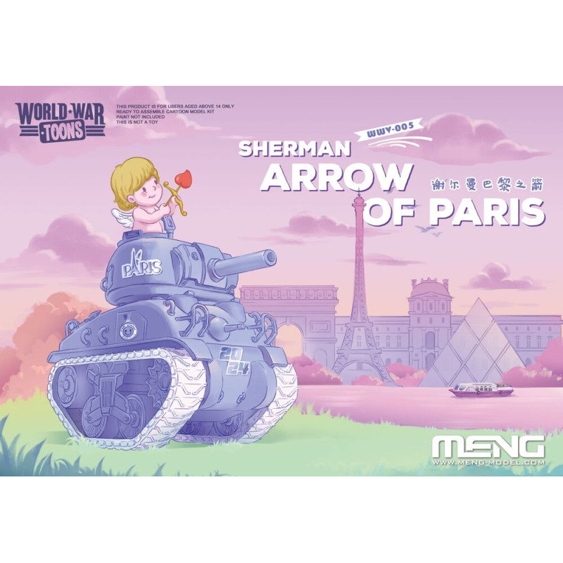 Sherman Arrow de Paris (modèle cartoon) - MENG WWV-005
