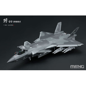 Chasseur furtif chinois J-20 Mode bestial - 1/48 - MENG LS-002s