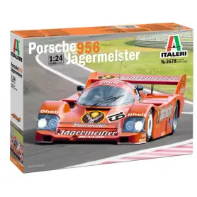 Porsche 956 Jägermeister - 1/24 - ITALERI 3678