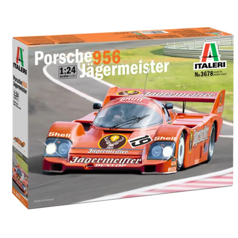 Porsche 956 Jägermeister - 1/24 - ITALERI 3678