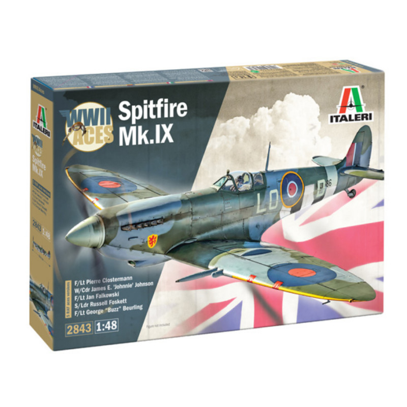 As du Spitfire Mk. IX - échelle 1/48 - ITALERI 2843