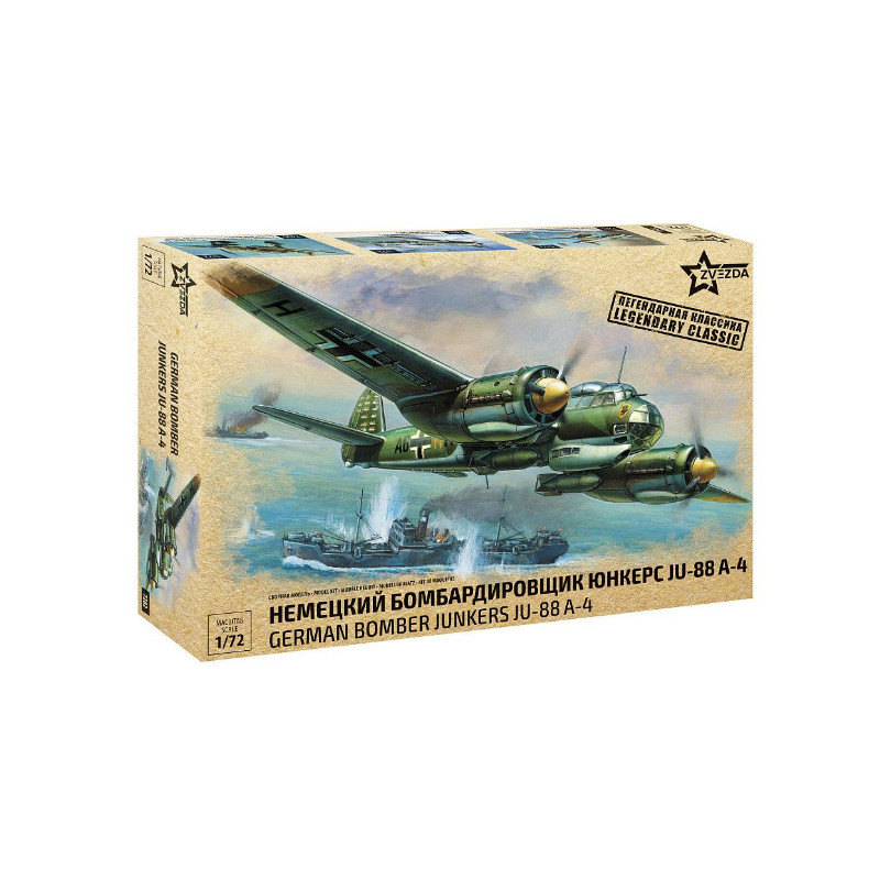 Junkers Ju-88A4 - 1/72 - ZVEZDA 7282