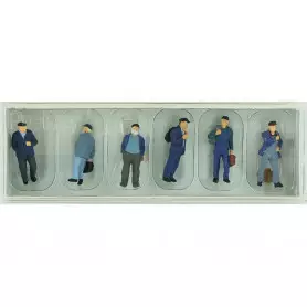 Ouvriers et dockers - HO 1/87 - PREISER 10350