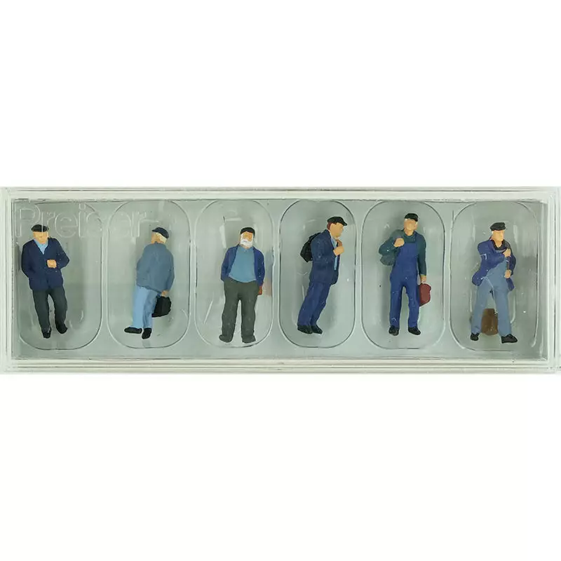 Ouvriers et dockers - HO 1/87 - PREISER 10350