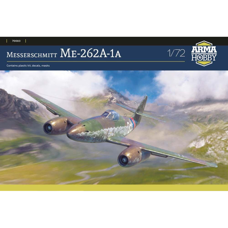 Messerschmitt Me-262 A-1a - 1/72 - ARMA HOBBY 70083