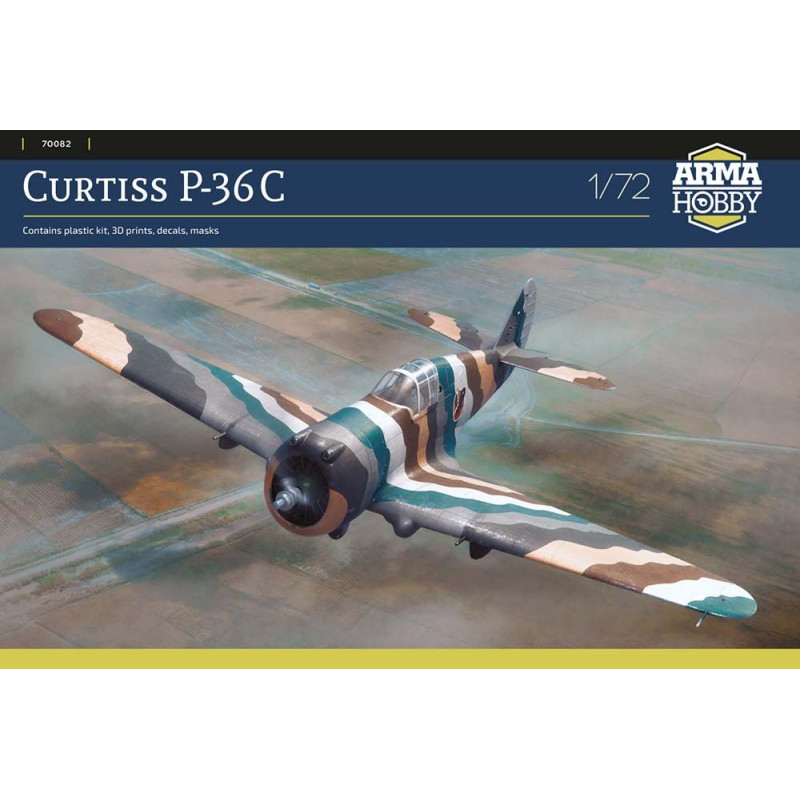 Curtiss P-36C - 1/72 - Arma Hobby 70082