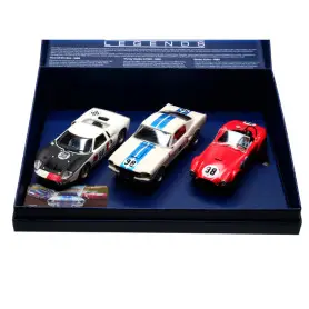 Coffret 3 voitures Ken Miles Ford - 1/32 - SCALEXTRIC C4619A