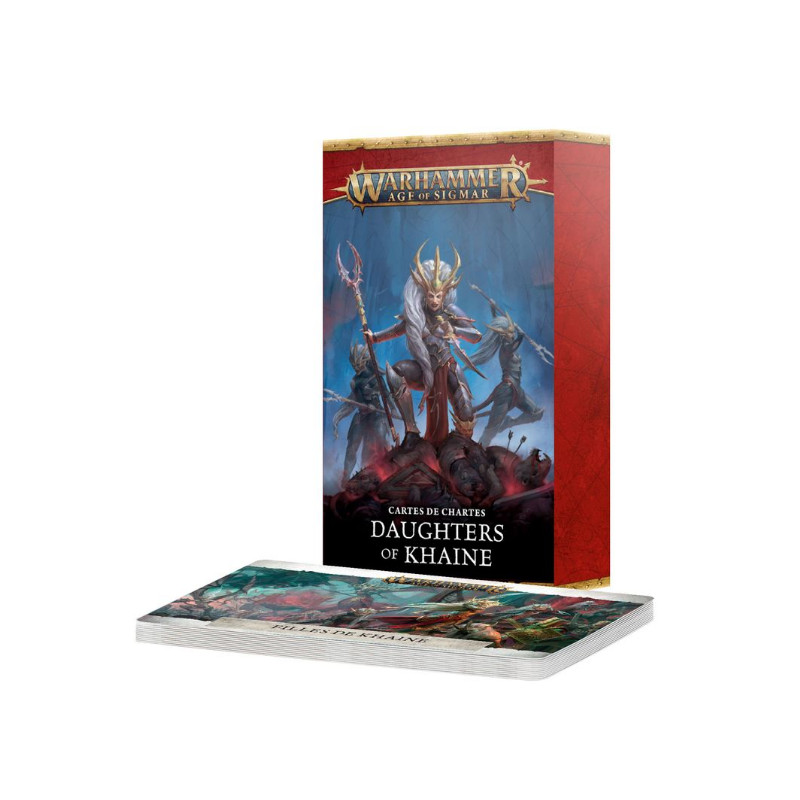 Cartes de Charte: Daughters of Khaine - Warhammer Age Of Sigmar 85-06