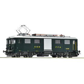 Autorail électrique à bagages De 4/4 1669, CFF ép. IV digitale sonore - HO 1/87 - ROCO 7710014