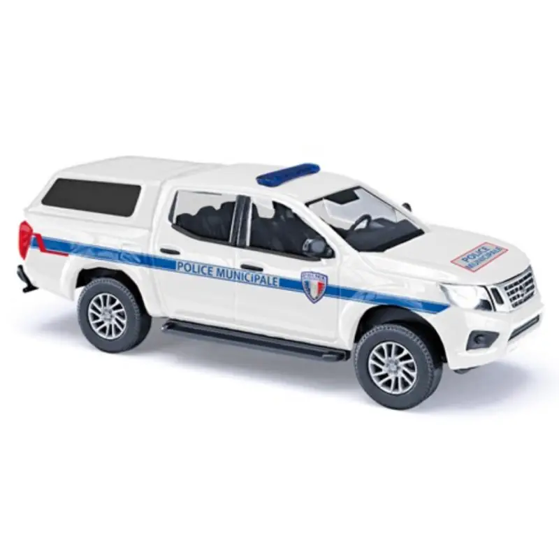 Nissan Navara police municipale - HO 1/87 - BUSCH 53729