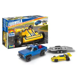 Maquette pick-up Chevy 4x4 1978, Malibu GP Virage et remorque - 1/25 - REVELL 14581