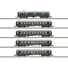 Set voitures voyageurs train express années 30 - Z 1/220 - MARKLIN - 87620