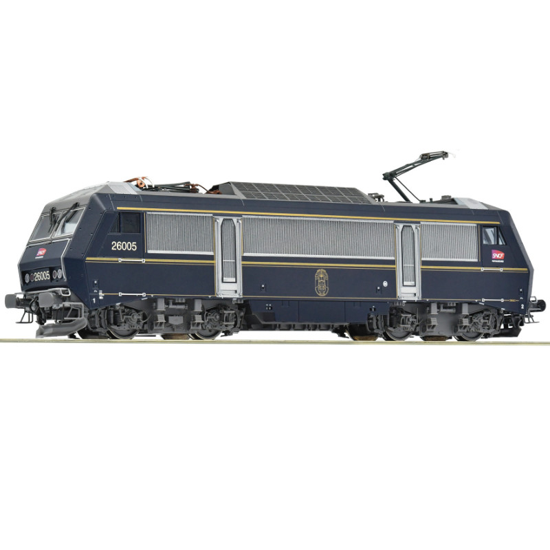 Locomotive électrique BB 26005 "trains spéciaux", SNCF ép. VI - digital son 3 RAILS - HO 1/87 - ROCO 7520168