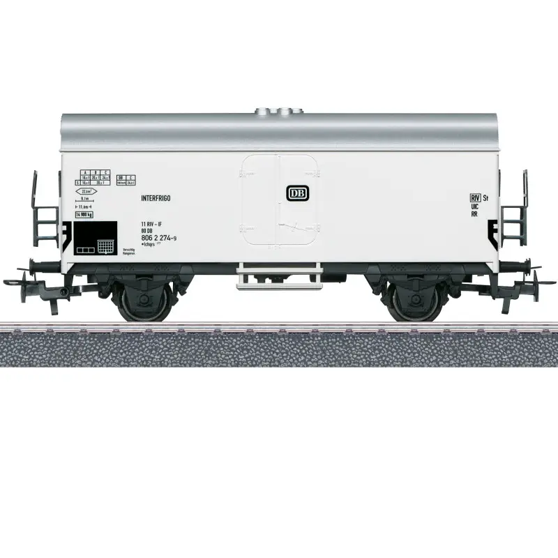 Wagon frigo Ichqs-u 377 DB ép. V Start Up - HO 1/87 - Märklin 4415