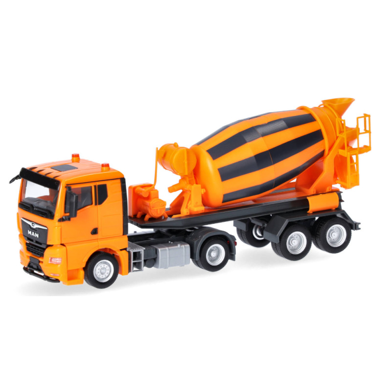 Camion-malaxeur à béton MAN TGX GN - HO 1/87 - HERPA 320573