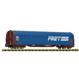 Wagon à bâche coulissante, SNCF ép. V - N 1/160 - Fleischmann 6660144