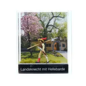 Mercenaire avec hallebarde - HO 1/87 - PREISER 99508