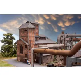 Salle des souffleurs avec tuyauterie - HO 1/87 - FALLER 130024