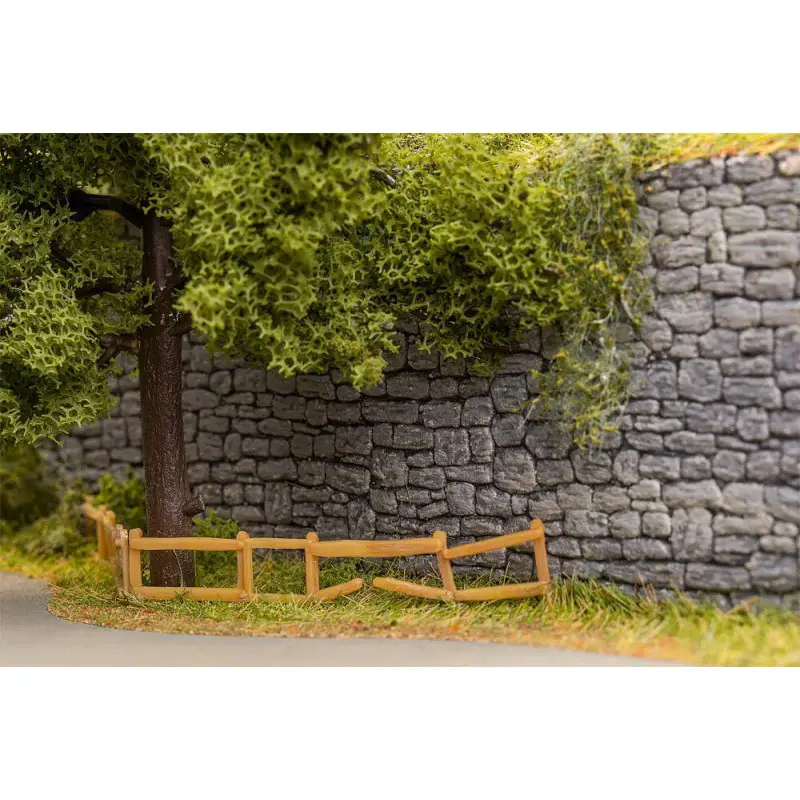 Plaque pierre de taille gris 319 x 199 mm - échelle HO 1/87 - FALLER 180743