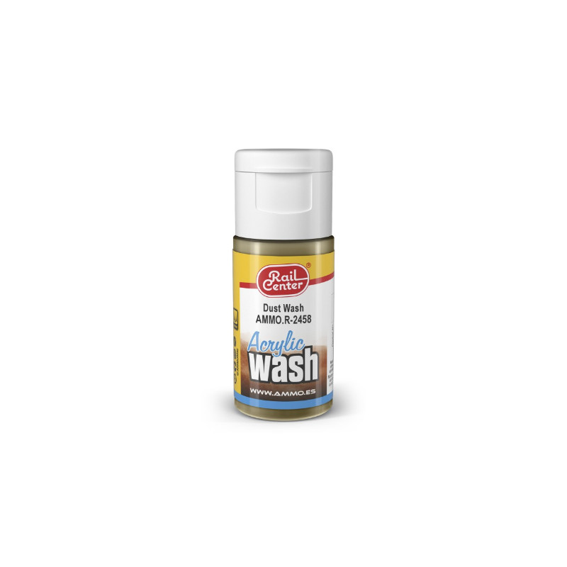 Wash acrylique poussière Rail Center 15 ml - AMMO R-2458