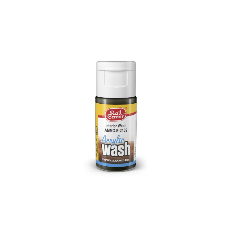 Wash acrylique intérieur Rail Center 15 ml - AMMO R-2459