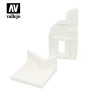 Base pour diorama Coin de rue en ruine 7x7 cm - 1/35 - VALLEJO SC009