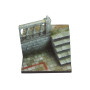 Base pour diorama Escaliers de ville 7x7 cm - 1/35 - VALLEJO SC010