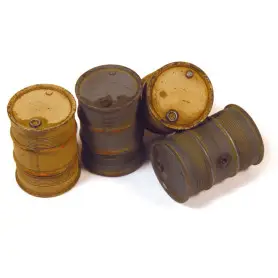 Fûts de carburant allemands Set n° 2 - 1/35 - VALLEJO SC202