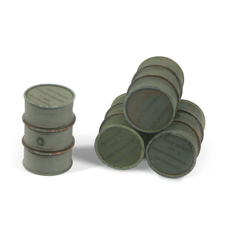 Fûts de carburant de la Wehrmach - 1/35 - VALLEJO SC205