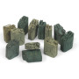 Ensemble Jerrycan allemand - 1/35 - VALLEJO SC207