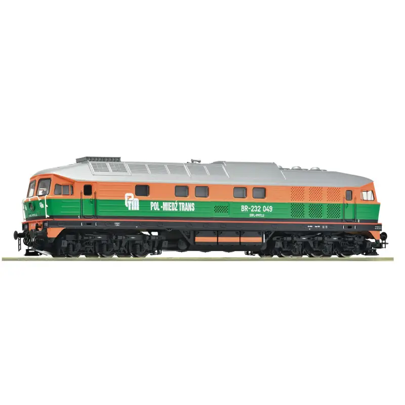 Locomotive diesel BR-232 049, PMT ép. V - VI - analogique - HO 1/87 - ROCO 7300081