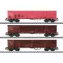 Set de wagons à bords hauts Eanos-x ép. VI - HO 1/87 - Märklin 47188