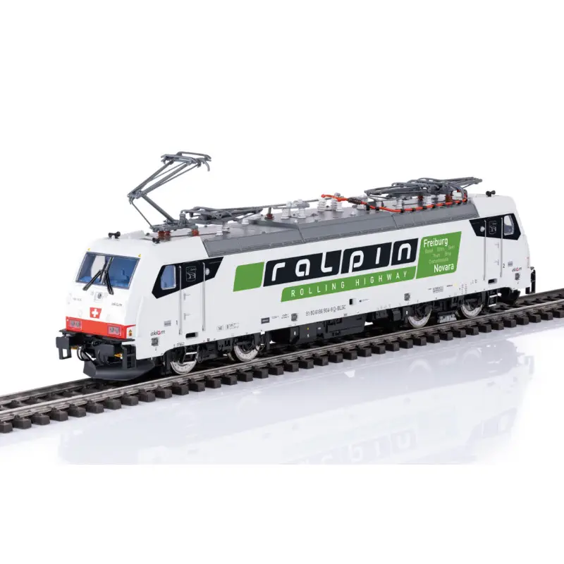 Locomotive électrique classe 186 SBB Cargo digitale son ép VI - HO 1/87 - TRIX 25801
