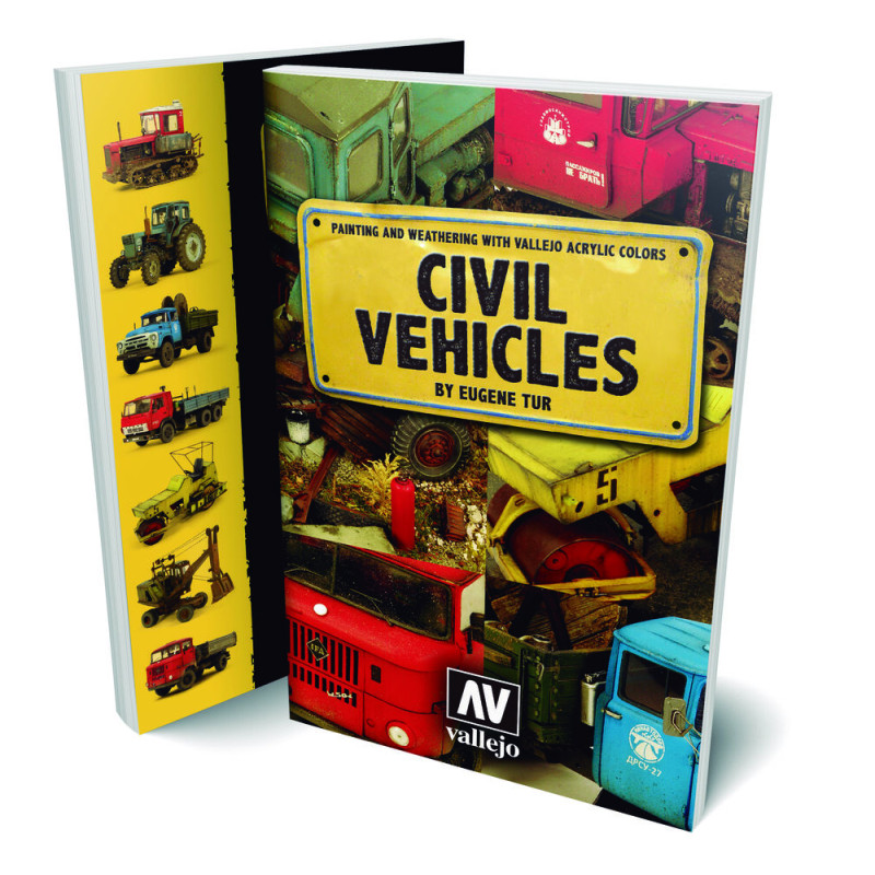 Véhicules civils par Eugene Tur (anglais) - VALLEJO 75012