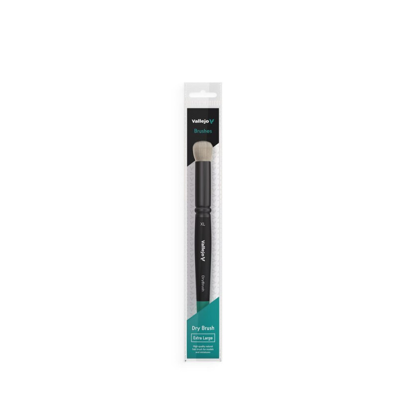 Pinceau Vallejo Dry Brush Poils Naturels Extra Large - VALLEJO B07004