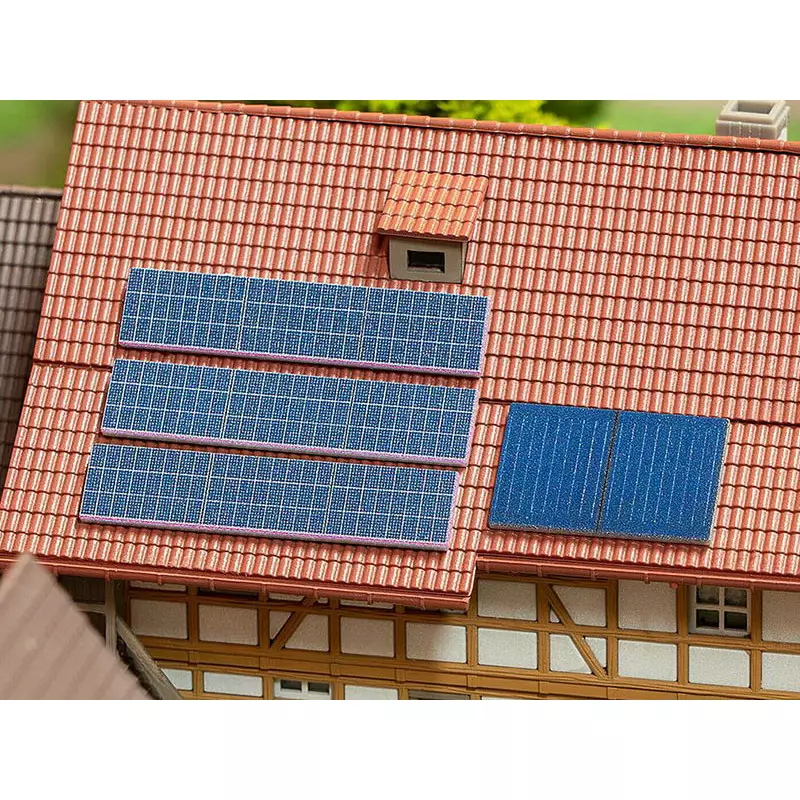 11 panneaux solaires - N 1/160 - Faller 272916
