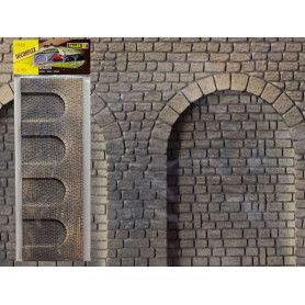 Arcades en pierre de taille decorflex échelle HO - FALLER 170838