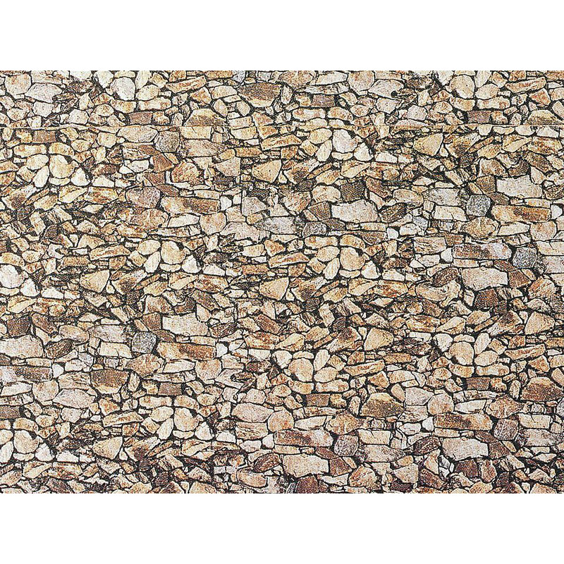 Faller 222562 - Plaque décor - mur de pierres - échelle N 1/160