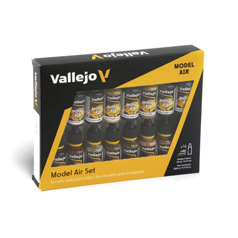 German WWII Europe & Africa 16 x 18 ml - VALLEJO 71208