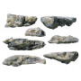 Woodland Scenics C1233 - moule souple rochers de remblais toutes échelles
