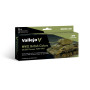 Set couleurs camouflage WWII UK/BEF/Europe 8x 18 ml - VALLEJO 71614