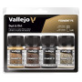 Pigments poussière et crasse 4x 35 ml - VALLEJO 73190